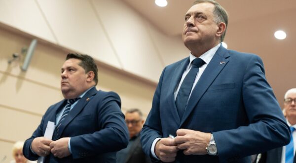 25.04.2025., Narodna skupstina RS, Banja Luka (BiH) - Predsjednik RS Milorad Dodik i predsjednik NSRS prisustvovali  21. Konferenciji srpskih nacionalnih organizacija iz regiona. Prisutne su delegacije iz Madjarske, Slovenije, Srpsko narodno vijece Hrvatske, Zajednicko vijece opctina Vukovar Hrvatska, Udruzenje Srba Hrvatske, Asocijacija "Stvaraoci RS”, Odbor za zastitu Srba u FBiH, Koordinacioni odbor Srba Mostara, SNP "Izbor je nas”, Nacionalni savjet Srba iz Sjeverne Makedonije, Srpsko-crnogorsko društvo Moraca-Rozafa iz Albanije i Srpski nacionalni savjet iz Crne Gore. 
Photo: Dejan Rakita/Pixsell Photo: Dejan Rakita/PIXSELL/PIXSELL