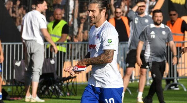 25.05.2025., stadion Subicevac, Sibenik - SuperSport HNL, 36. kolo, HNK Sibenik - HNK Hajduk. Marko Livaja Photo: Hrvoje Jelavic/PIXSELL