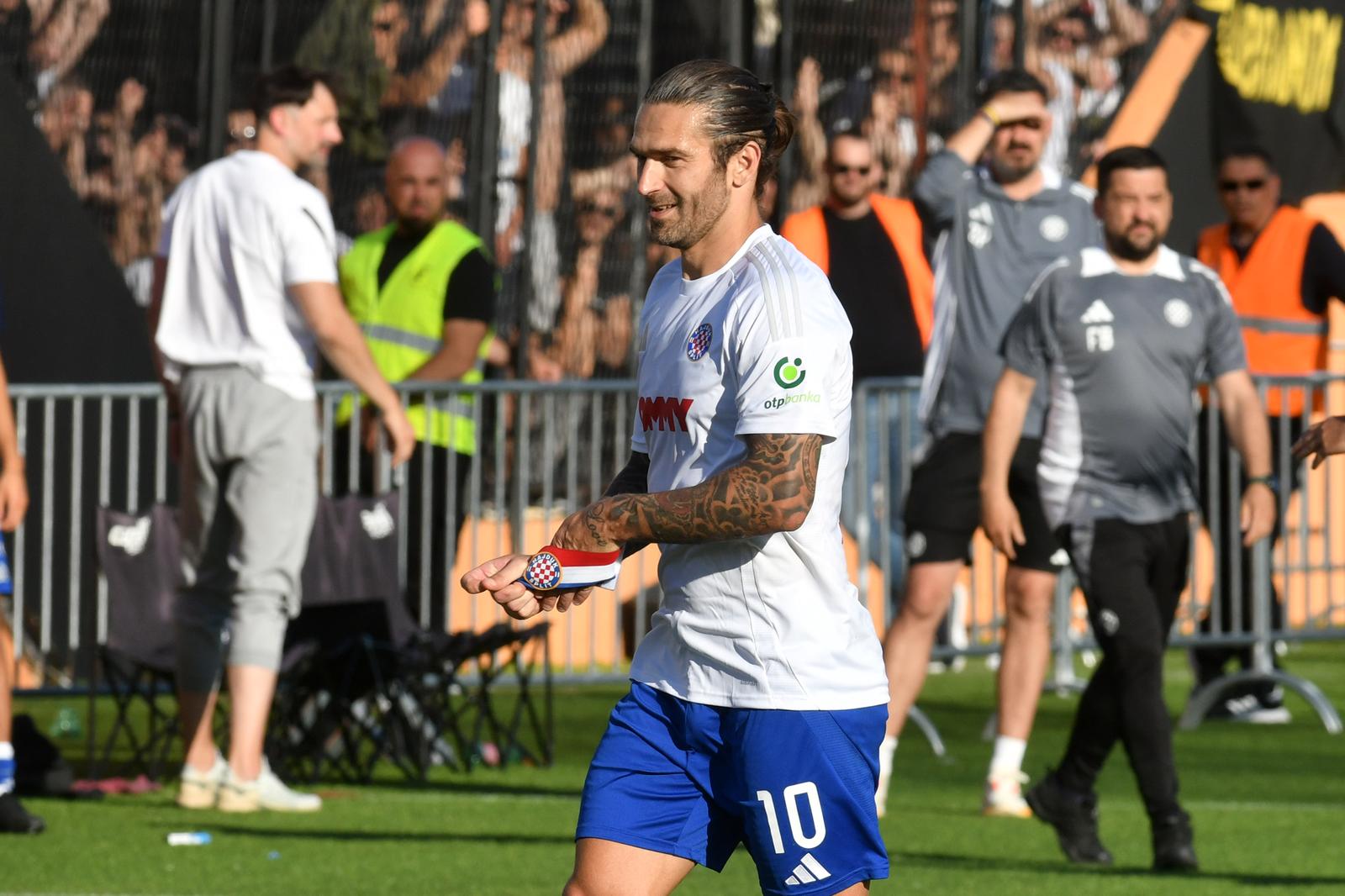 25.05.2025., stadion Subicevac, Sibenik - SuperSport HNL, 36. kolo, HNK Sibenik - HNK Hajduk. Marko Livaja Photo: Hrvoje Jelavic/PIXSELL