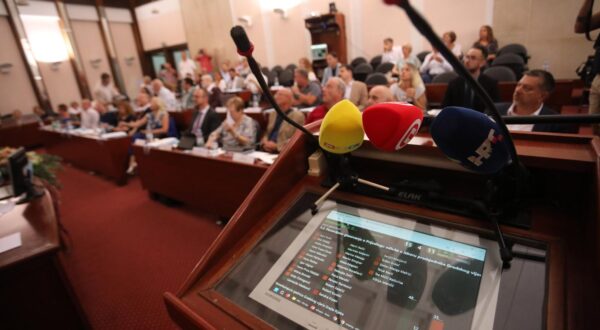 26.06.2025., Rijeka - Konstituirajuca sjednica Gradskog vijeca. Photo: Goran Kovacic/PIXSELL