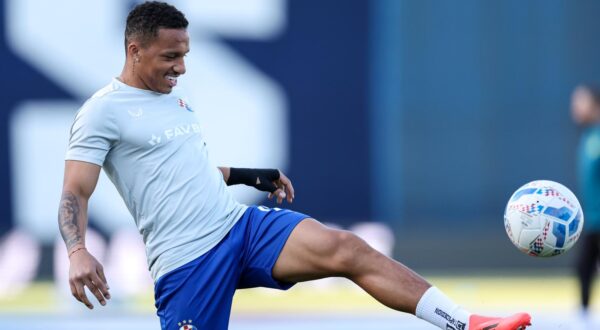 27.04.2025., stadion Maksimir, Zagreb - SuperSport HNL, 32. kolo, GNK Dinamo - HNK Rijeka. Juan Cordoba. Photo: Slavko Midzor/PIXSELL