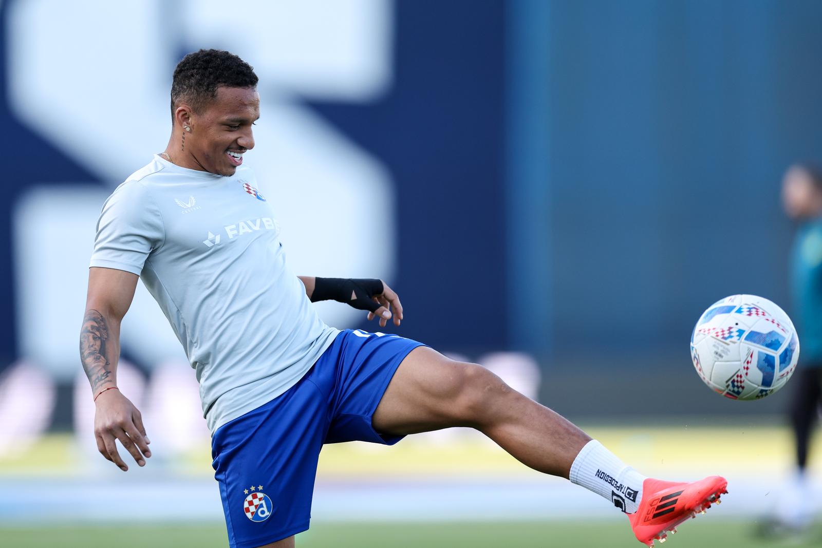 27.04.2025., stadion Maksimir, Zagreb - SuperSport HNL, 32. kolo, GNK Dinamo - HNK Rijeka. Juan Cordoba. Photo: Slavko Midzor/PIXSELL