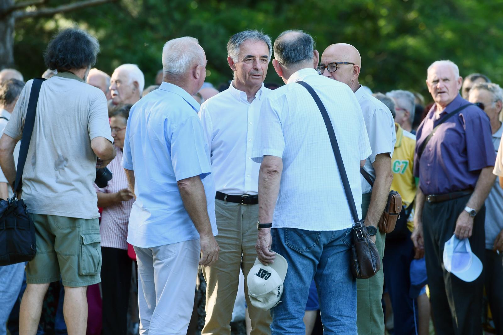 27.07.2024., Srb - Srpsko narodno vijece (SNV) i Savez antifasistickih boraca i antifasista RH (SABA) organizirali su u Srbu narodni zbor povodom 83. godisnjice Dana ustanka. Photo: Hrvoje Jelavic/PIXSELL