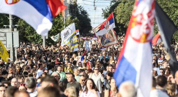 Prosvjed u Beogradu