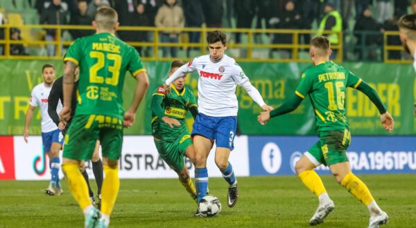 29.01.2023., Pula - SuperSport HNL, 19. kolo, NK Istra 1961 - HNK Hajduk. Dominik Prpic Photo: Srecko Niketic/PIXSELL