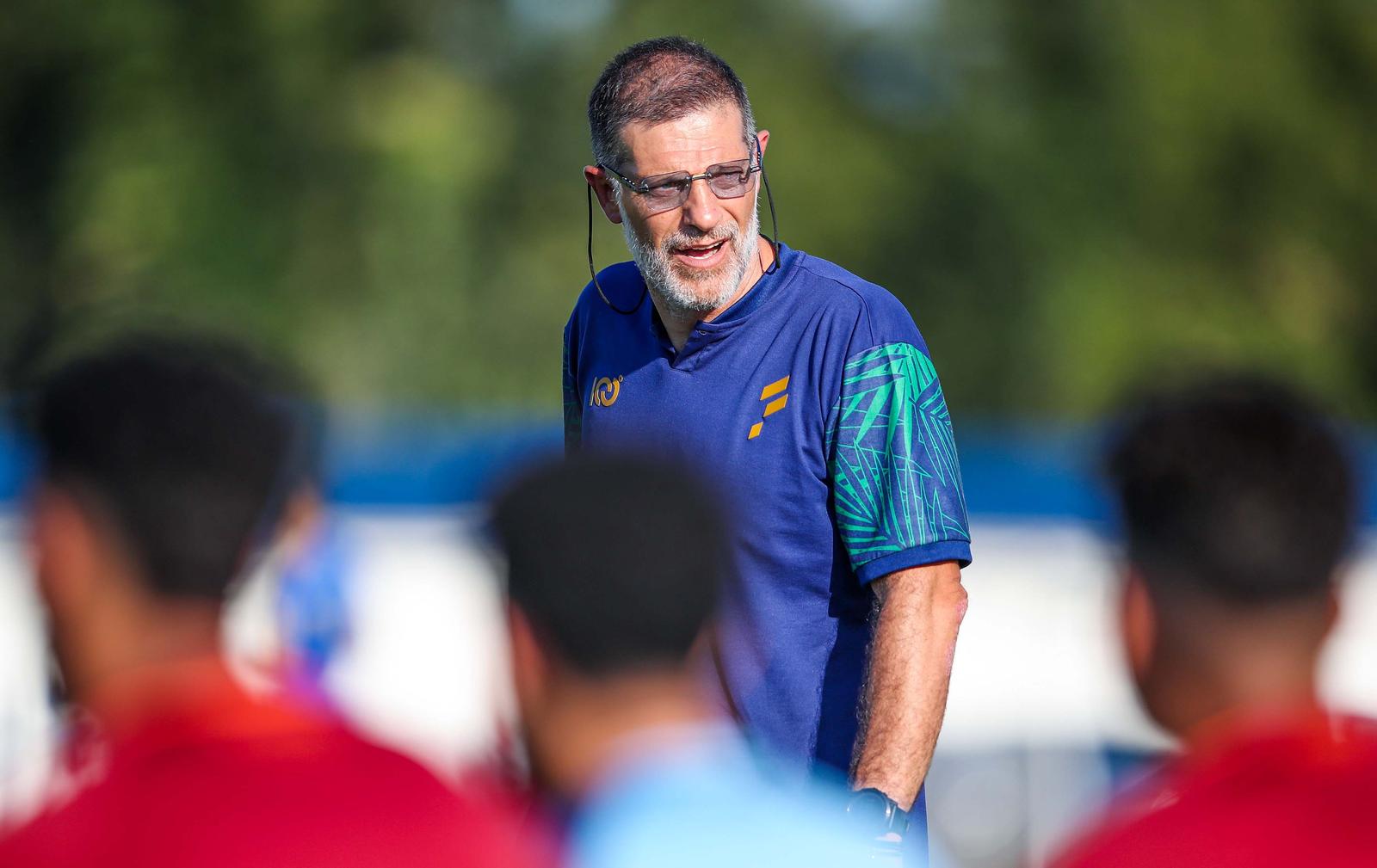 30.07.2024., Zagreb - Prijateljska utakmica izmedju NK Lokomotiva i Al-Fateh. trener Al-Fateha Slaven Bilic Photo: Slavko Midzor/PIXSELL