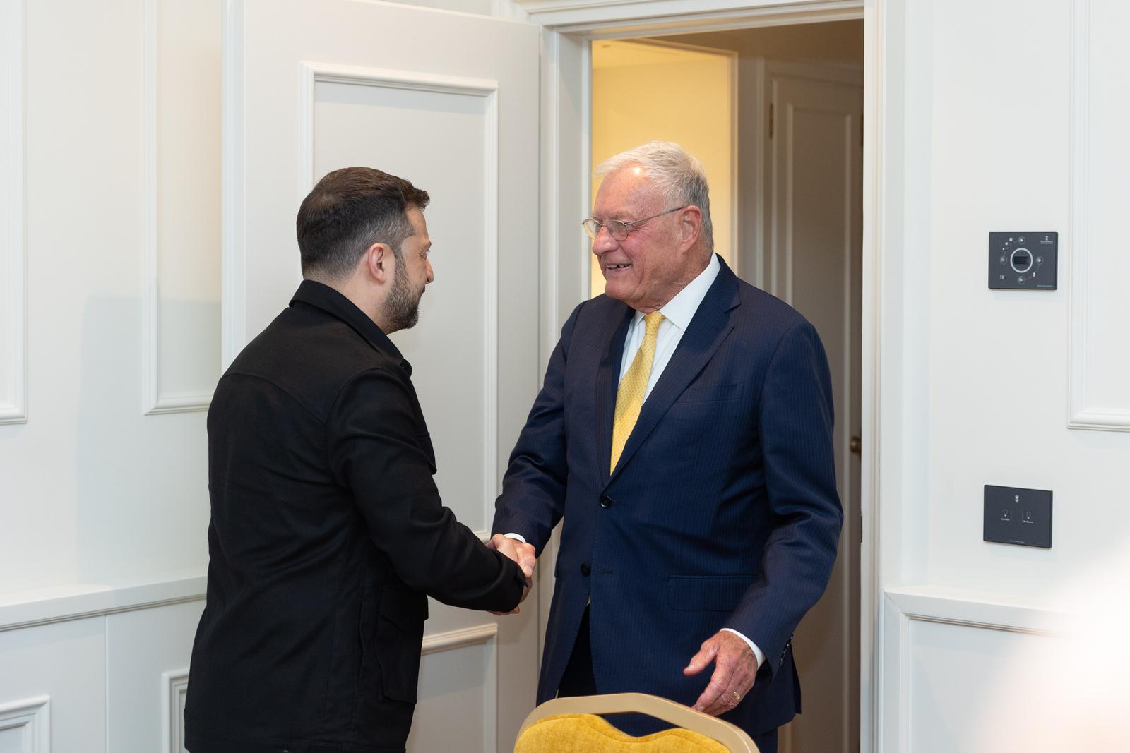 President Volodymyr Zelensky visits Rome on July 9, 2025. Meeting with US advisor Keith KELLOGG. Working Visit by the President of Ukraine to Italy. Photo:The Presidential Office of Ukraine via Photo: Presidential Office of Ukraine/DPA