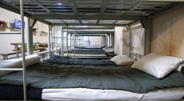 MOSCOW, RUSSIA - NOVEMBER 1, 2019: Beds in a cell of the 2nd pre-trial detention center of the Russian Federal Penitentiary Service (Butyrka prison) at 45 Novoslobodskaya Street. The facility is the biggest in Moscow and is an architectural heritage site. Vladimir Gerdo/TASS Photo via Newscom Newscom/PIXSELL