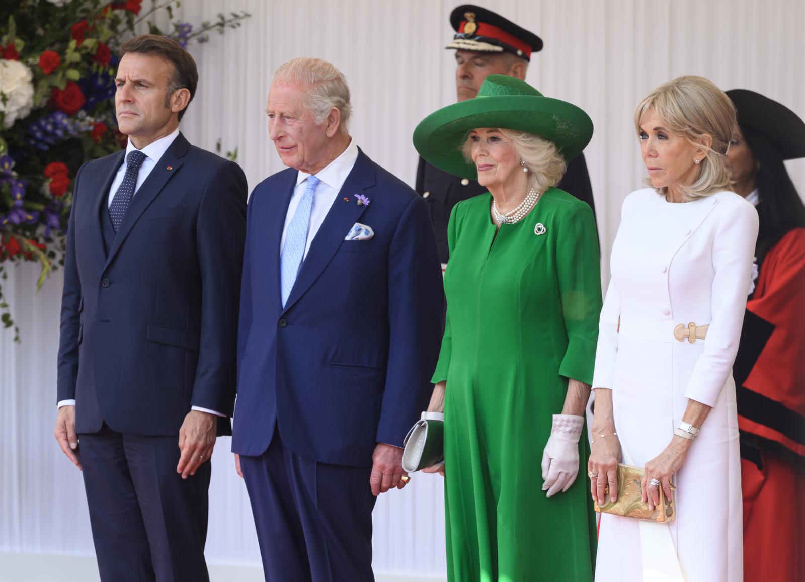 Emmanuel Macron i kralj Charles III.