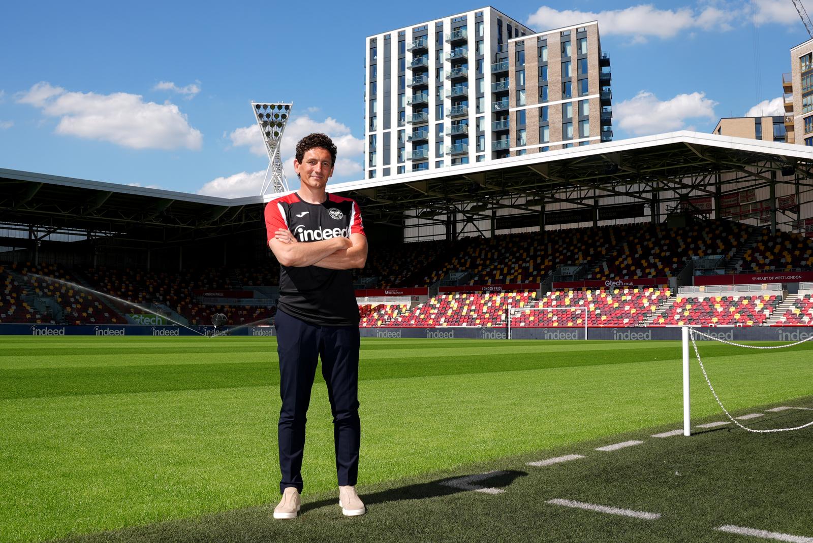New Brentford manager Keith Andrews at the Gtech Community Stadium, London. Picture date: Monday June 30, 2025. Photo: MAJA SMIEJKOWSKA/PRESS ASSOCIATION