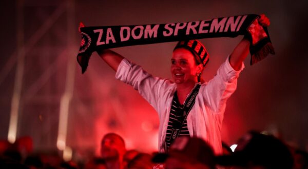 05.07.2025., Zagreb - Koncert Marka Perkovica Thompsona na Hipodromu.
 Photo: Sanjin Strukic/PIXSELL