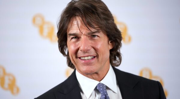 Tom Cruise, US actor and film producer arrives to attend the British Film Institute (BFI) Fellowship Award ceremony in London, Monday, May 12, 2025.(AP Photo/Kin Cheung) Britain BFI Award