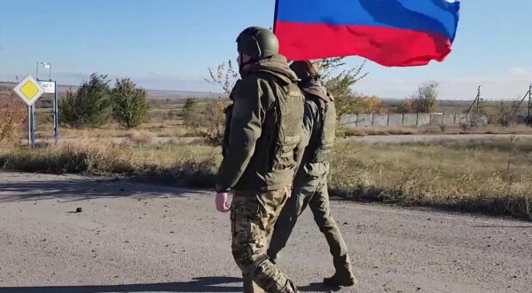 RUSSIA, ZAPOROZHYE REGION - NOVEMBER 5, 2024: Russian servicemen ensure a safe regular rotation of International Atomic Energy Agency (IAEA) observers at the Zaporozhye Nuclear Power Plant (ZNPP). Video screen grab. Best quality available. Russian Defence Ministry/TASS/Sipa USA Photo: Tass/SIPA USA