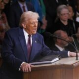 US President Donald J. Trump gives remarks before a Joint Session of Congress in the House Chamber of the US Capitol Building in Washington DC, on Tuesday, March 4, 2025. Credit: Aaron Schwartz / CNP