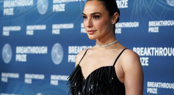 Gal Gadot arrives at the 11th Breakthrough Prize Ceremony on Saturday, April 5, 2025, in Los Angeles. (Photo by Jordan Strauss/Invision/AP) 2025 Breakthrough Prize Ceremony