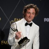 Jeremy Allen White, winner of the award for outstanding lead actor in a comedy series for 