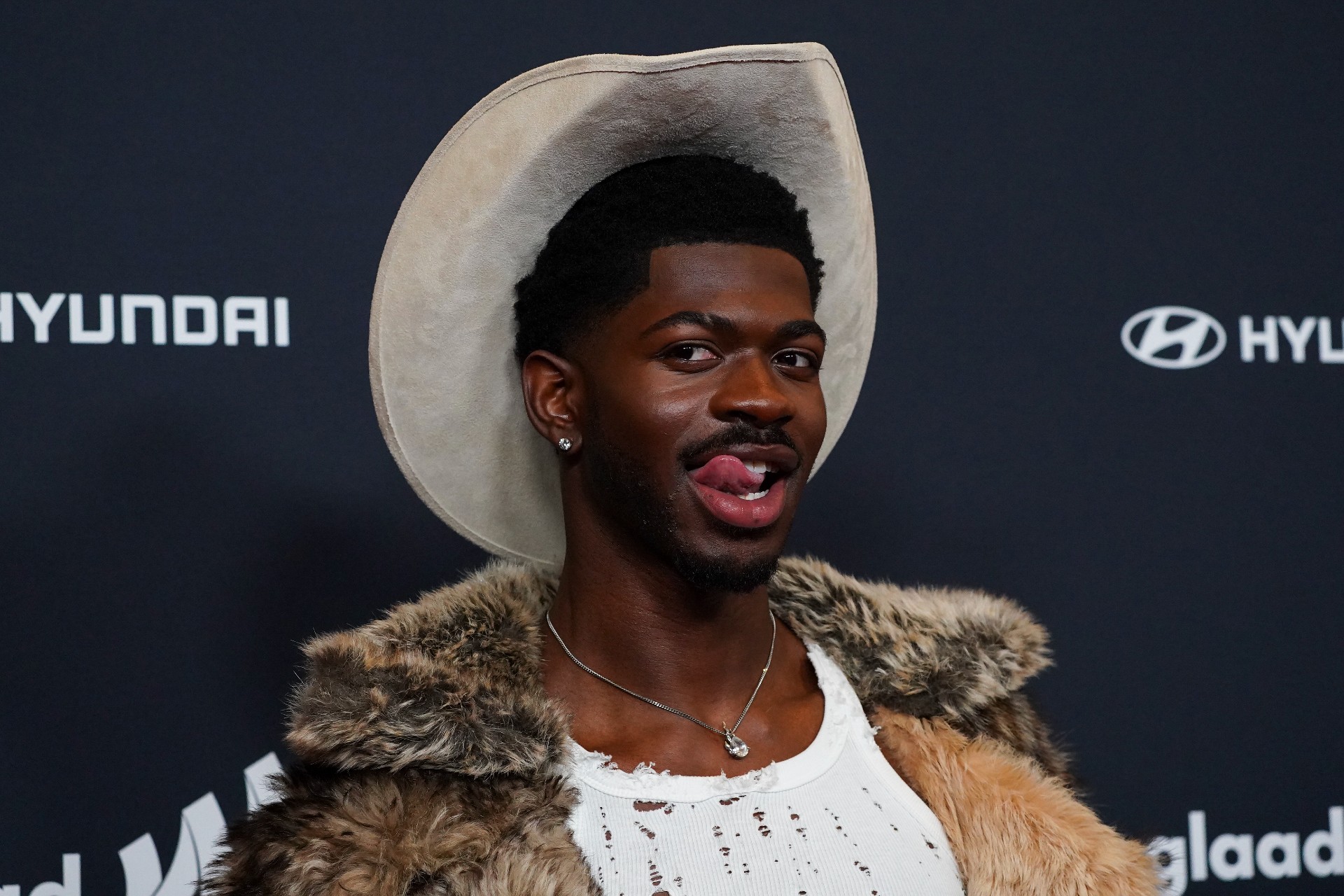 Lil Nas X arrives at the 36th annual GLAAD Media Awards on Thursday March 27, 2025, at the Beverly Hilton Hotel in Beverly Hills, Calif. (Photo by Jordan Strauss/Invision/AP) 36th Annual GLAAD Media Awards - Arrivals