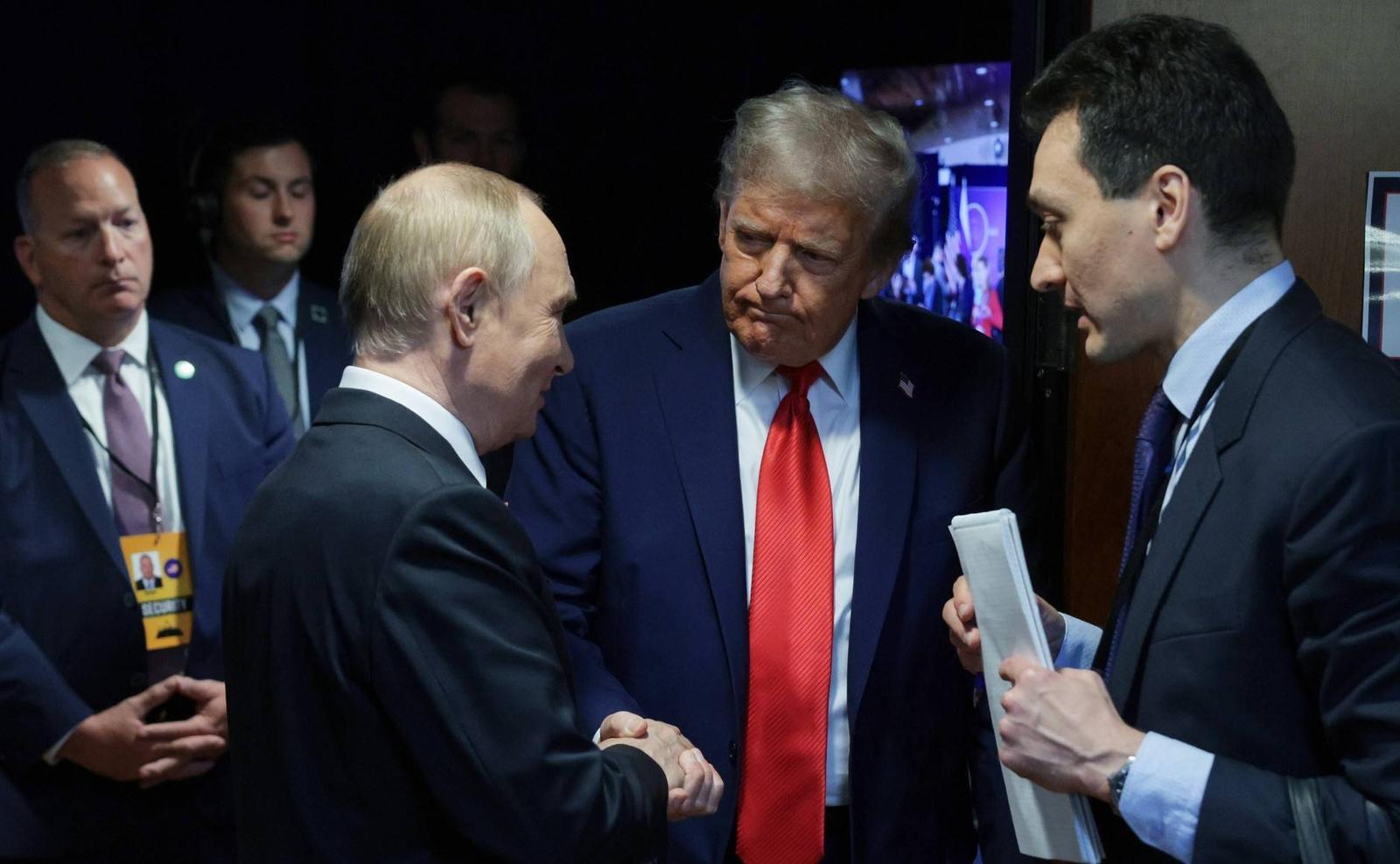 Donald Trump i Vladimir Putin