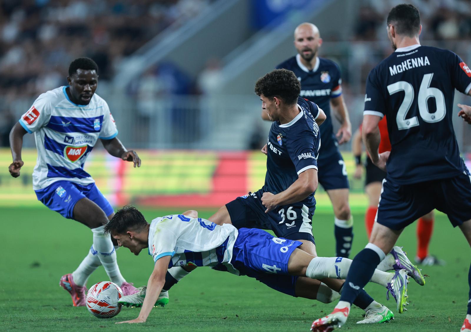 02.08.2025., Opus Arena, Osijek - SuperSport HNL, 01. kolo, NK Osijek - GNK Dinamo. 
 Photo: Davor Javorovic/PIXSELL