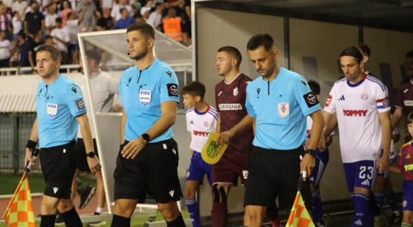 03.08.2025., Split - SuperSport HNL, 01. kolo, HNK Hajduk - NK Istra 1961. Patrik Kolaric Photo: Ivo Cagalj/PIXSELL