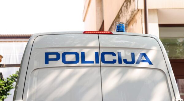 11.06.2025., Zagreb - U policijskom kombiju u USKOK u Vlaskoj ulici dovezene su osobe uhicene u akciji Uskoka. Photo: Luka Stanzl/PIXSELL