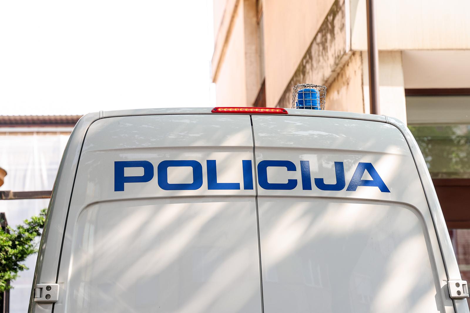 11.06.2025., Zagreb - U policijskom kombiju u USKOK u Vlaskoj ulici dovezene su osobe uhicene u akciji Uskoka. Photo: Luka Stanzl/PIXSELL