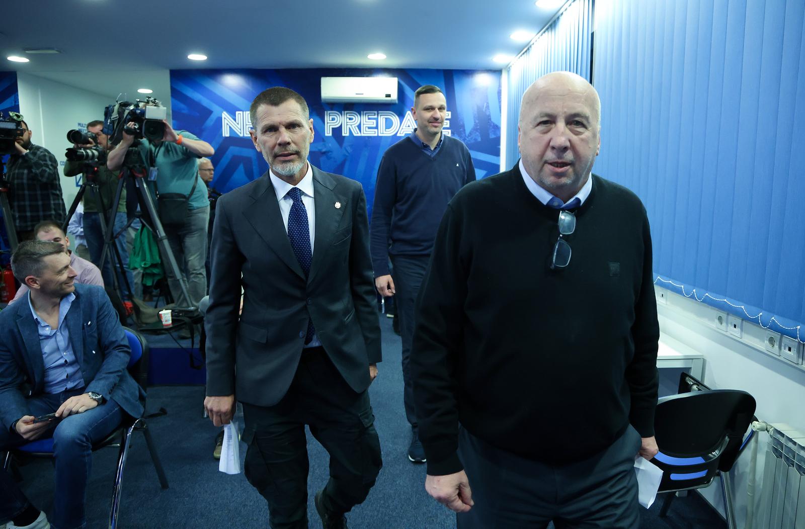 Velimir Zajec pismom se obratio članovima Dinama Photo: Sanjin Strukic/PIXSELL