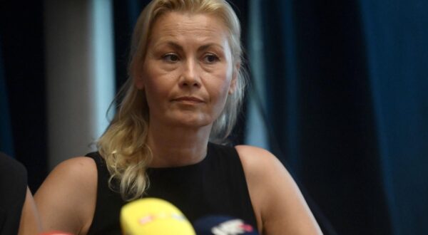 15.8.2025. - Zagreb, Hrvatska - Tiskovna konferencija u vezi Danke Derifaj. Danka Derifaj, novinarka. Photo: Josip Mikacic/PIXSELL