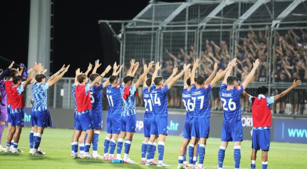 Nakon prva tri kola Dinamo još nije primio gol, a zabio je sedam Photo: Goran Kovacic/PIXSELL