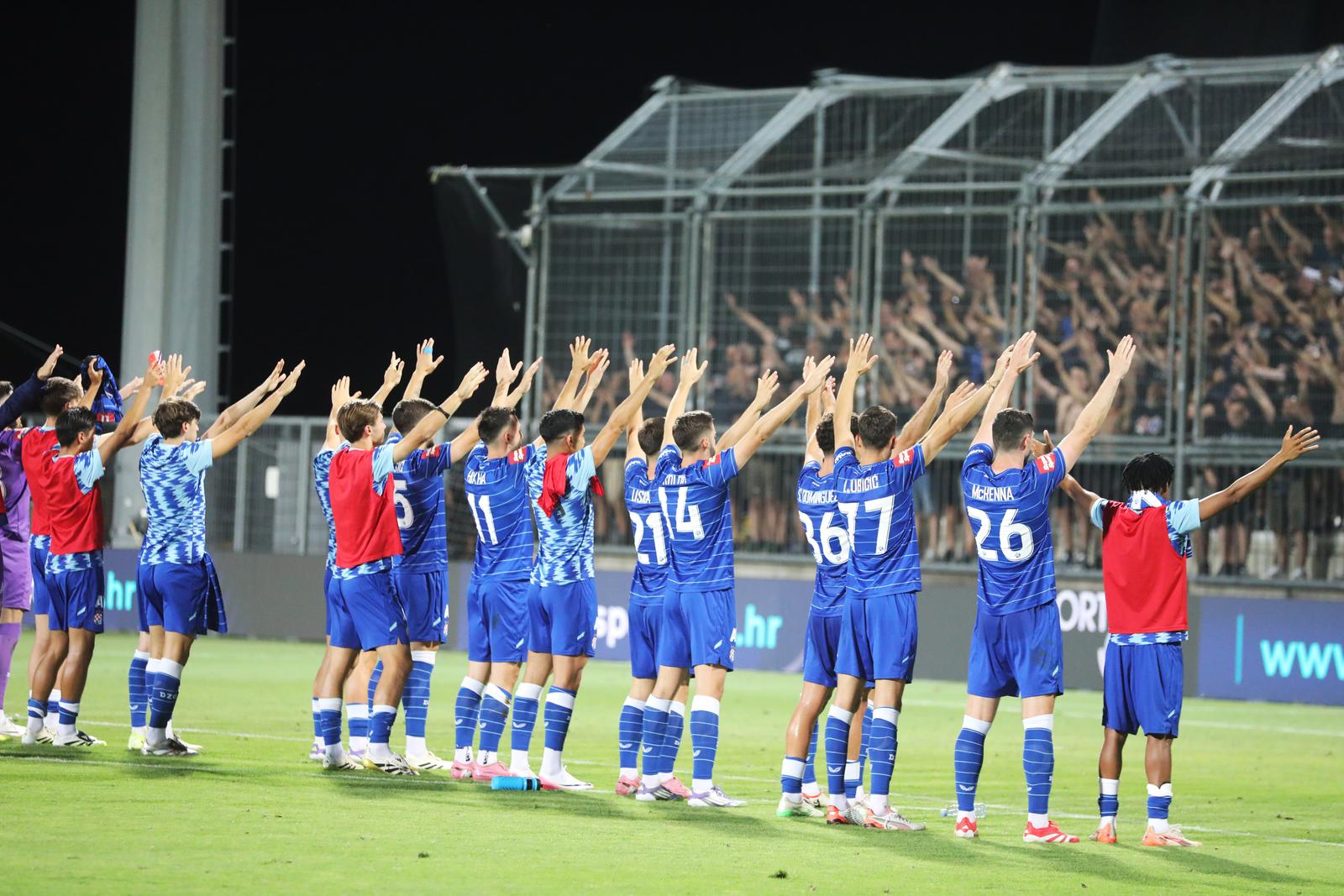 Nakon prva tri kola Dinamo još nije primio gol, a zabio je sedam Photo: Goran Kovacic/PIXSELL