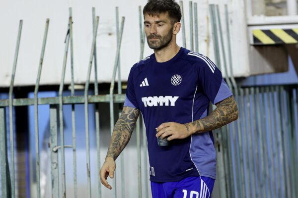 Marko Livaja  poveo je Hajdukk kao kapetan na dan kad mu je umro otaac  Photo: Ivana Ivanovic/PIXSELL