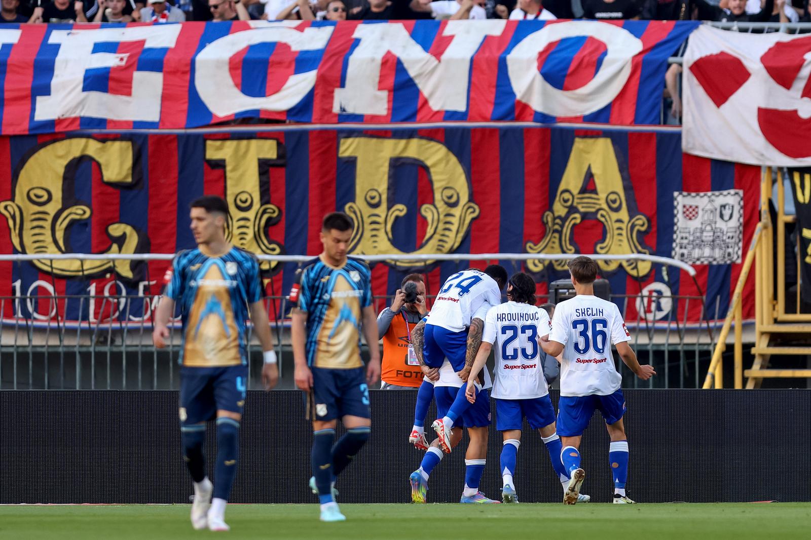 18.05.2025., stadion Poljud, Split - SuperSport HNL, 35. kolo, HNK Hajduk - HNK Rijeka. Photo: Sime Zelic/PIXSELL