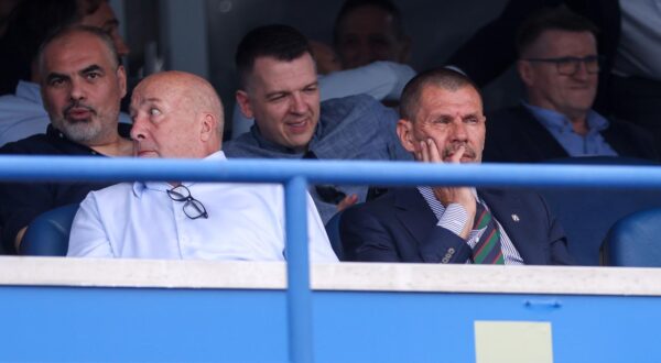 19.07.2025., Zagreb, Stadion Maksimir -Prijateljska utakmica GNK Dinamo Zagreb - FC Kryvbas Kryvyi Rih. Mislav Ante Omazic, Velimir Zajec, Tomislav Globan i Zvonimir Boban. Photo: Igor Kralj/PIXSELL