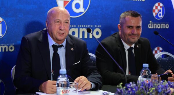 19.08.2025., stadion maksimir, Zagreb - Odrzana skupstina GNK Dinamo Zagreb. Velimir Zajec,Frano Susnjara Photo: Marko Prpic/PIXSELL
