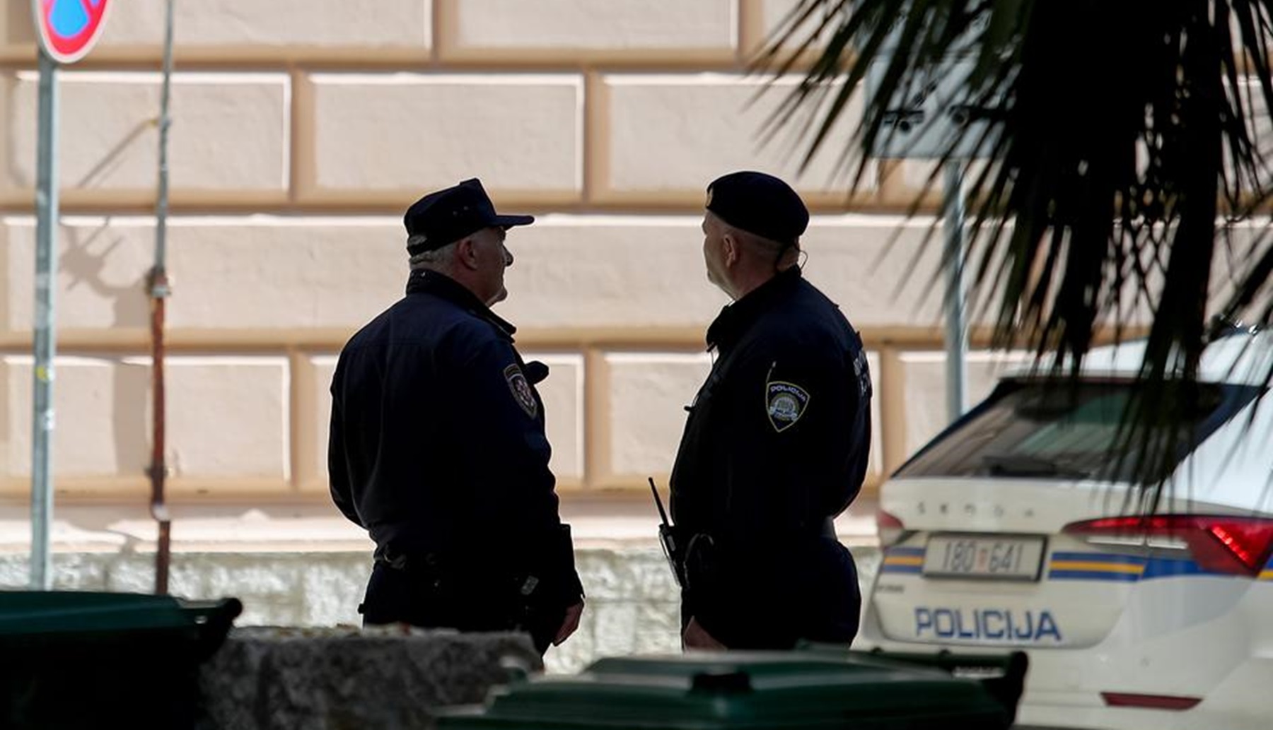20.03.2024., Zadar - Policijsko osiguranje tijekom nastavka sudjenje Dusku Tanaskovicu za ubojstvo na Zrcu. Photo: Sime Zelic/PIXSELL