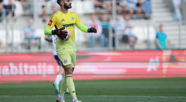 24.08.2025., stadion Opus Arena, Osijek - SuperSport HNL, 04. kolo, NK Osijek - HNK Hajduk. Ivica Ivusic Photo: Davor Javorovic/PIXSELL