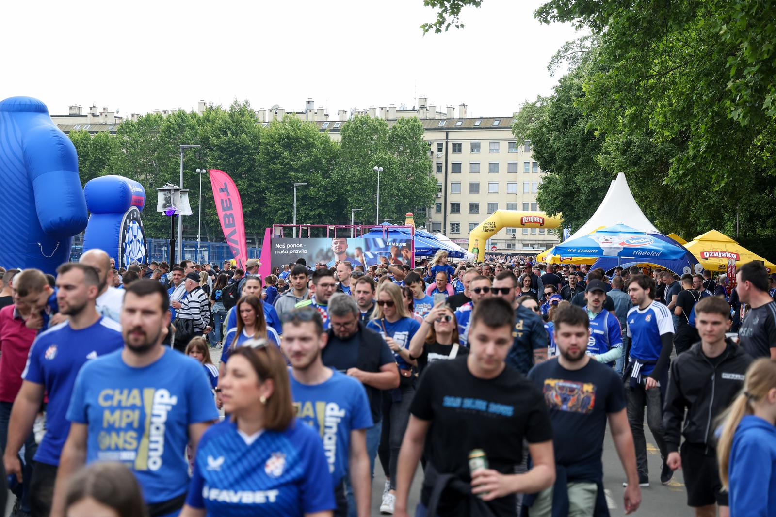25.05.2025., stadion Maksimir, Zagreb - SuperSport HNL, 36. kolo, GNK Dinamo - NK Varazdin.  Photo: Matija Habljak/PIXSELL
