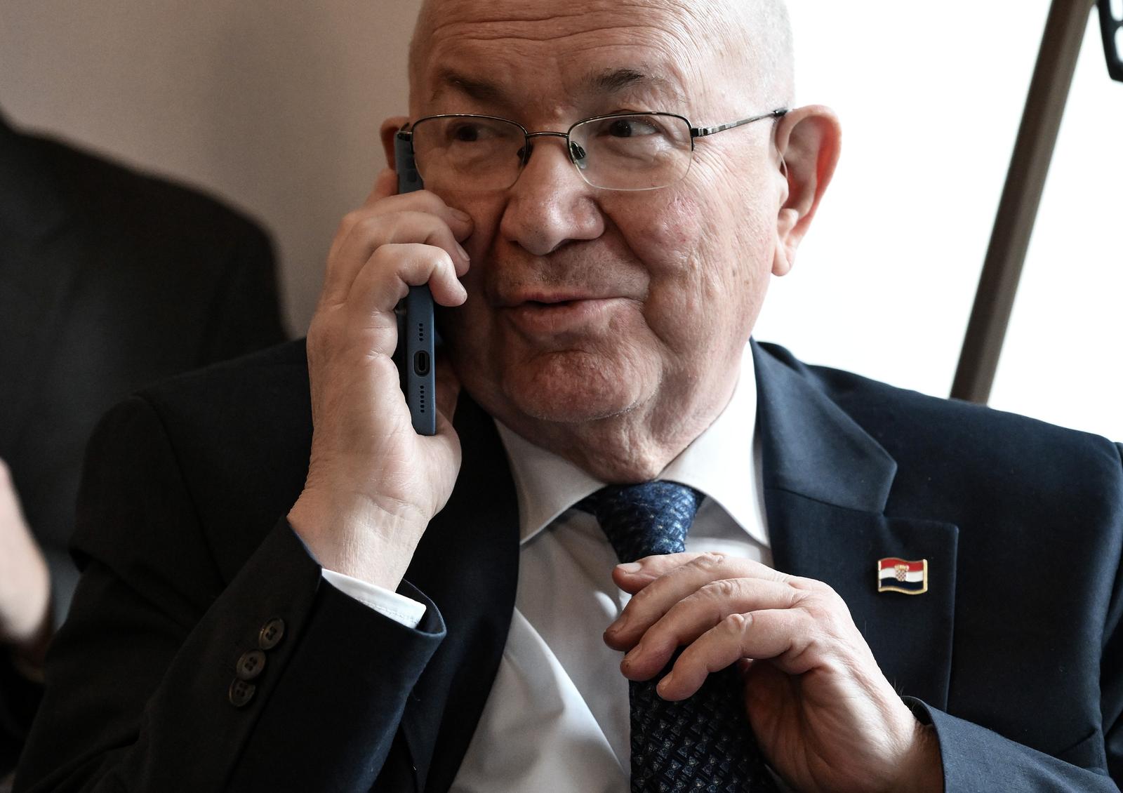 28.02.2025., Zagreb - Obiljezavanje 36. obljetnice prvog javnog predstavljanja prednacrta programskih osnova Hrvatske demokratske zajednice. Mate Granic Photo: Josip Regovic/PIXSELL