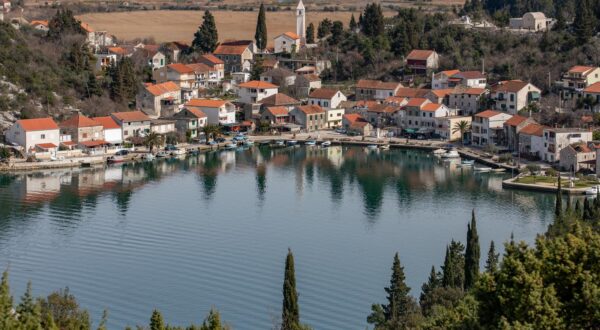29.02.2020., Rogotin, Dubrovacko neretvanska zupanija - Mjesto Rogotin.rPhoto: Grgo Jelavic/PIXSELL