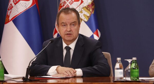 29, June, 2025, Belgrade - The President of the Republic of Serbia, Aleksandar Vucic, addressed the public at the Palace of Serbia regarding the current political situation in the country. Ivica Dacic. Photo: M.M./ATAImages

29, jun, 2025, Beograd - Predsednik Republike Srbije Aleksandar Vucic obratio se javnosti u Palati Srbija povodom aktuelne politicke situacije u drzavi. Photo: M.M./ATAImages Photo: M.M./ATAImages/PIXSELL