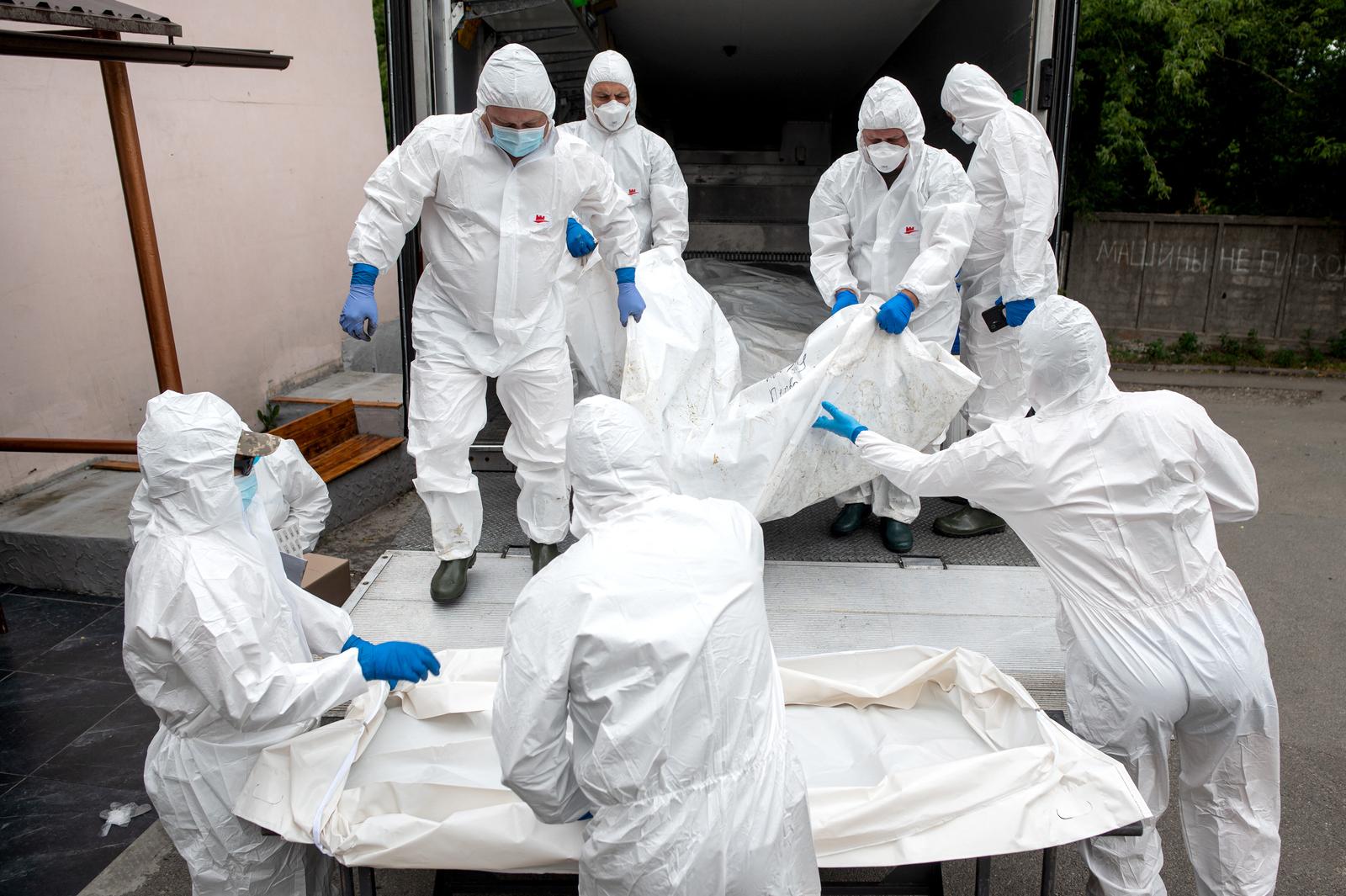 Repatriation of the bodies of fallen Ukrainian soldiers carried out under the agreements reached in Istanbul, Kyiv, Ukraine, on June 26, 2025 Photo by Danylo Antoniuk/Ukrinform/ABACAPRESS.COM Photo: Ukrinform/ABACA/ABACA