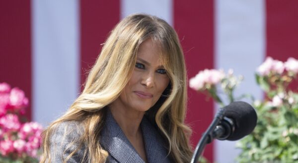 First lady Melania Trump arrives for the signing ceremony of S.146, The TAKE IT DOWN Act at the White House in Washington, DC, May 19, 2025.
Credit: Chris Kleponis / CNP/AdMedia Photo: CNP/AdMedia/NEWSCOM