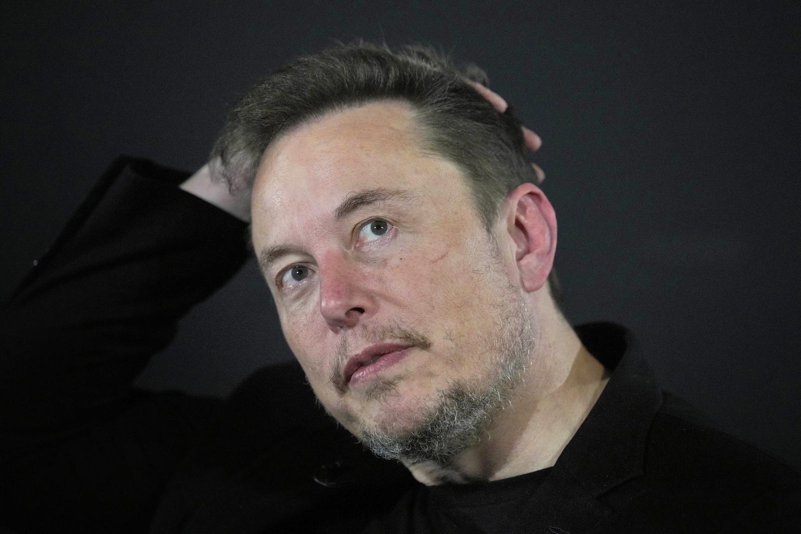 EMBARGOED TO 0001 MONDAY AUGUST 18 File photo dated 2/11/2023 of Elon Musk. "Skibidi", "tradwife", "delulu" and other slang terms popularised by social media are among thousands of new words to be added to the Cambridge Dictionary this year. Continued remote working has introduced terms like "mouse jiggler" and concerns over climate change see the phrase "forever chemical" added, alongside more than 6,000 others words. Issue date: Monday August 18, 2025. Photo: Kirsty Wigglesworth/PRESS ASSOCIATION