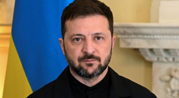 Ukrainian President Volodymyr Zelensky ahead of bilateral talks at 10 Downing Street, London, with Prime Minister Sir Keir Starmer. Picture date: Monday June 23, 2025. Photo: JAIMI JOY/PRESS ASSOCIATION