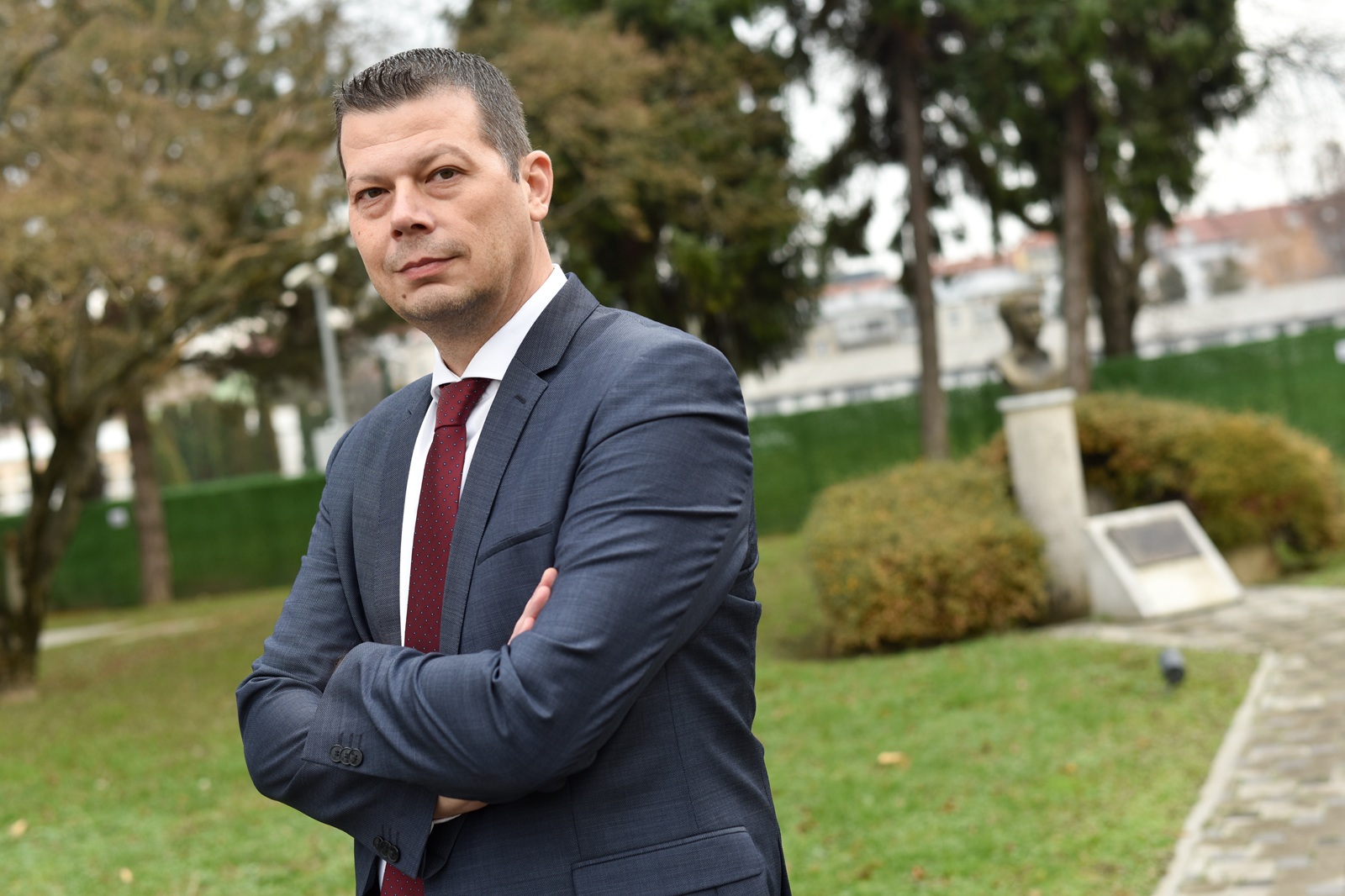 06.12.2024., Zagreb - Sasa Djujic, glavni tajnik SDPa i saborski zastupnik. 

Photo Sasa ZinajaNFoto