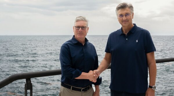 Keir Starmer i Andrej Plenković