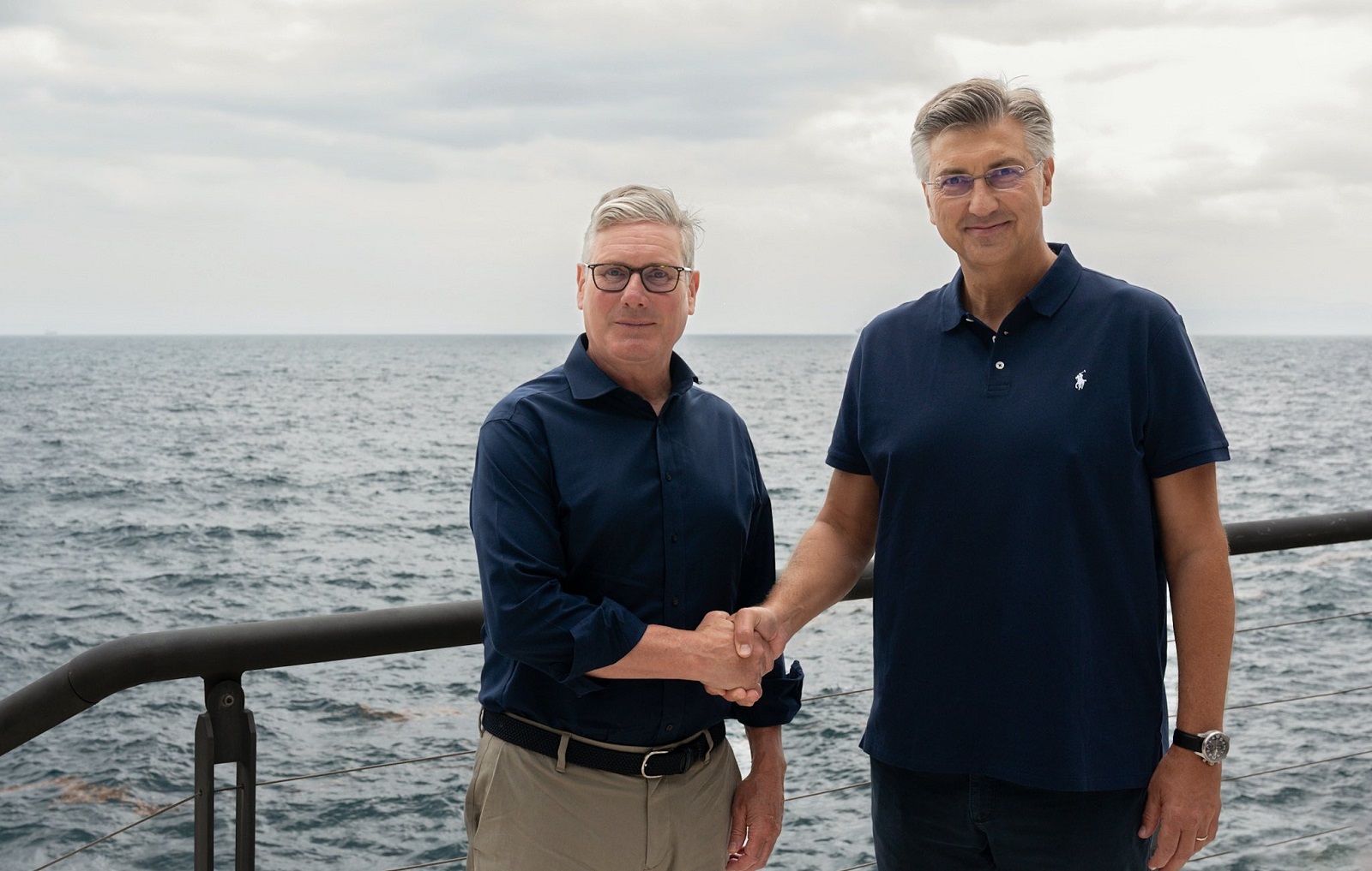 Keir Starmer i Andrej Plenković
