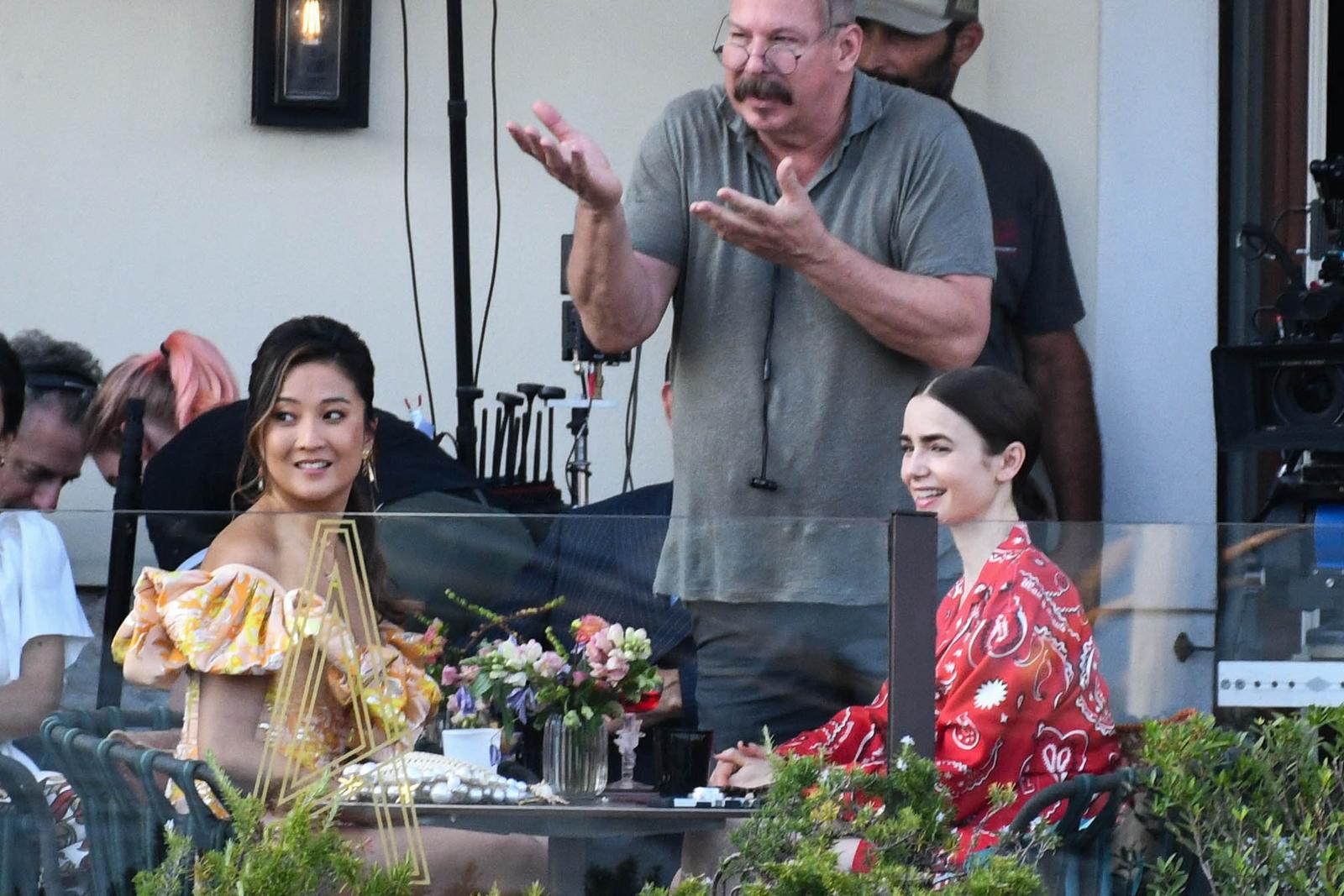 Ashley Park and her boyfriend Paul Forman, spotted together during the filming of Emily in Paris in Venice. Venice, Italy on August 15, 2025. Photo by Florian Poitou/ABACAPRESS.COM Photo: Poitout Florian/ABACA/ABACA