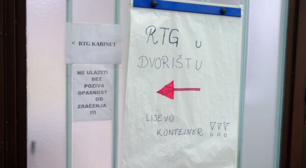 16.01.2023., Zagreb - U Klinici za ortopediju na Salati dogodila se poplava. Photo: Slaven Branislav Babic/PIXSELL