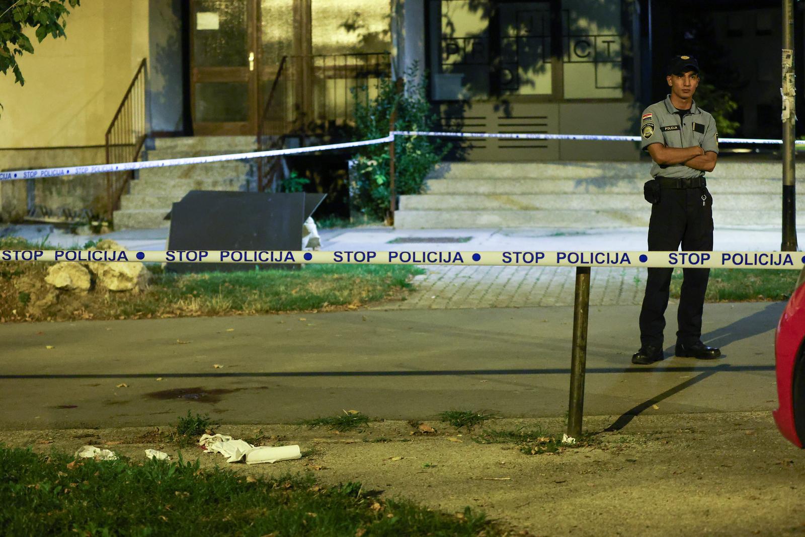 03.08.2025., Zagreb - Policijski ocevid u ugostiteljskom objektu na adresi Hrvatskog sokola 55. Photo: Sanjin Strukic/PIXSELL
